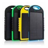 Cargador Power Solar Bank Lampara Led 12000 Mah