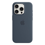 Funda Original Apple Azul Con Magsafe Para iPhone 15 Pro