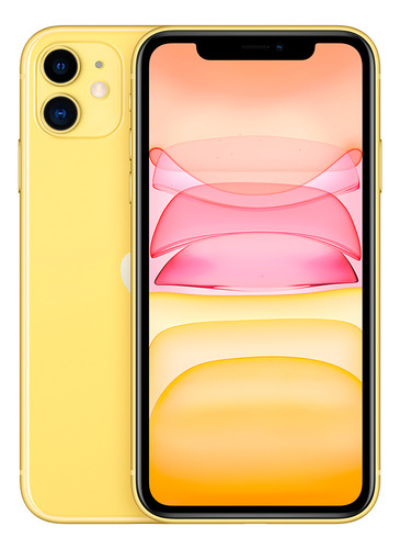 Apple iPhone 11 128 Gb Amarillo Mensaje De Pantalla Desconocida Grado A