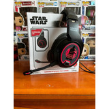 Audífonos Gamer Darth Vader Con Micrófono Y Cable 3.5mm