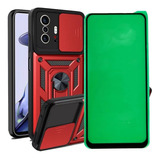 Estuche Reforzado + Vidrio Cerámic Para Xiaomi 11t / 11t Pro