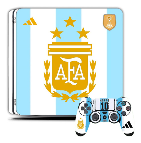 Skin/adhesivo Argentina 2024 - Compatible Con Ps4