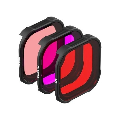 3 Filtros Polar Pro Divemaster Para Gopor Hero 9/10/11 Black