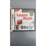 Learn Math Nintendo Ds Videojuego