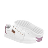 Tenis Casuales Para Dama Stylo Sl-777 Simipiel Blanco 23-26