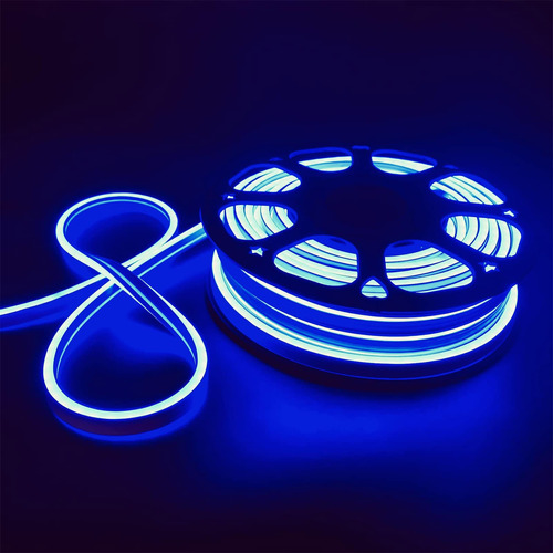 Dsjjbll Led Neon Flex, Tira De Luz De Nen De Silicona De Dob