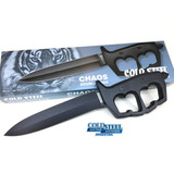 Cuchillo Con Manopla Cold Steel Chaos Double Edge Original 