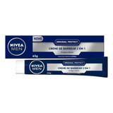 Creme De Barbear Original Protect Nivea Men Caixa 65g