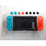 Kit Protector En Silicona Para Nintendo Switch Nuevo Sellado