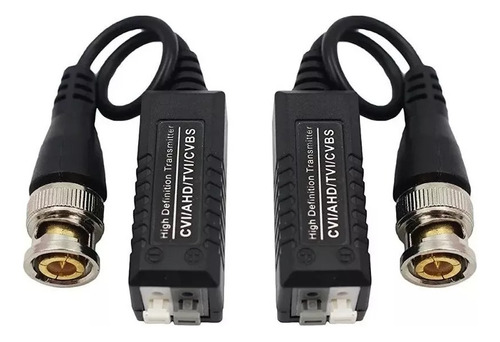 Balun Par Cvi Tvi Hd Cctv Cable Utp Bnc Camara Seguridad Dvr