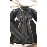 Chaqueta Moto 100% Cuero, Reforzada Y Certificada Impecable