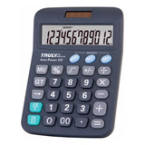 Calculadora Mesa 12 Digitos Truly 6001a-12 Original Nf/e