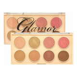 Paleta De Contorno, Blush E Iluminador Glamor - Mylife