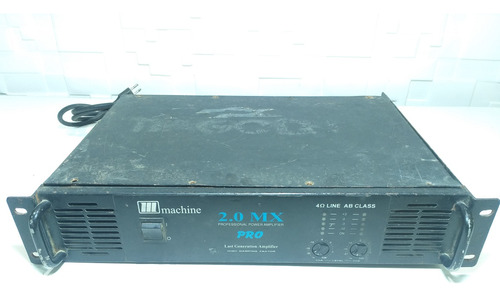 Amplificador Machine 2.0 Mx  Pro. Usado (leia Descrição)