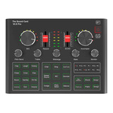 Consola De Sonido Usb V9x Pro Mixer Bluetooth Portatil  