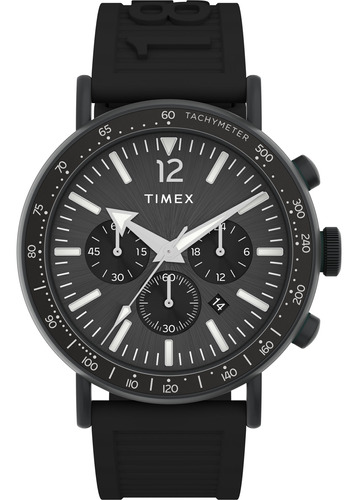 Standard Chronograph 43mm Eco-friendly Resin Strap Black