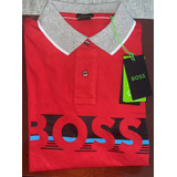 Playera Tipo Polo Boss