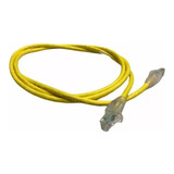 Kit 15 Patch Cord Hellermann Rj45 Cat5e 1,5m  Amarelo