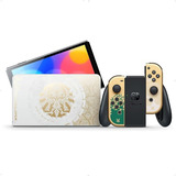 Nintendo Nintendo Switch Oled 64gb The Legend Of Zelda: Tears Of The Kingdom Cor  Dourado