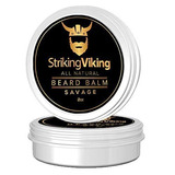 Llamativo Balsamo De Barba Vikingo Para Hombres: Moldea, Suj