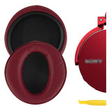 Almohadillas Para Auriculares Sony Mdr-xb950b1 Y Mas, Rojo