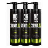 Shaving Gel De Barbear Big Barber 750ml Lemon Shaver 3 Unida