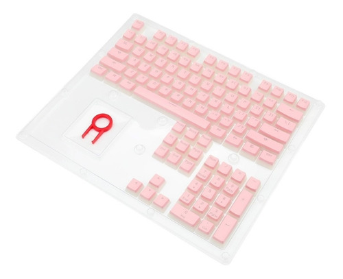 Keycaps Redragon A130b-sp Scarab Colores Rosa Blanco Negro