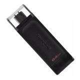 Pendrive De 64gb Kingston Conector Type-c Usb 3.2 En Blister