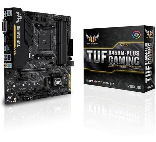 Tarjeta Madre Asus Tuf B450m-plus Gaming B450 Amd Am4 Ddr4