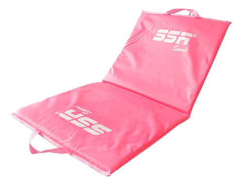 Tapete P/ Ejercicio Yoga Pilates Acolchado Plegable Rosa