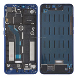 Bisel Marco Chasis Xiaomi Mi 8 Lite Negro Sin Botones