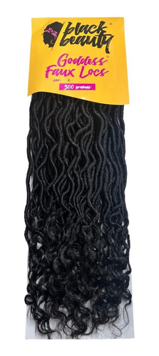 Cabelo Goodess Faux Locs Dreads 300gr Black Beauty Promoção