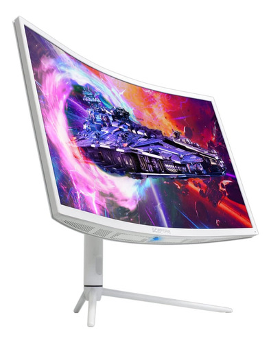 Sceptre 27 Curved Nebula White Qhd 2k Monitor 2560 X 1440p H