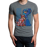 Pxld Mega Rush - Playera Mega Man Nintendo Proto Man -