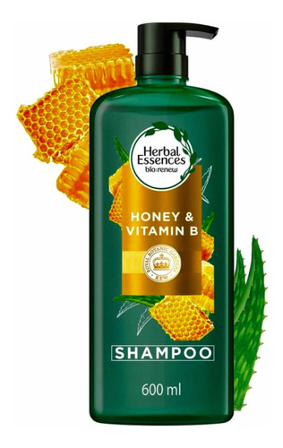  Shampoo Herbal Essences® Miel Y Vitamina B 600 Ml Bio Renew