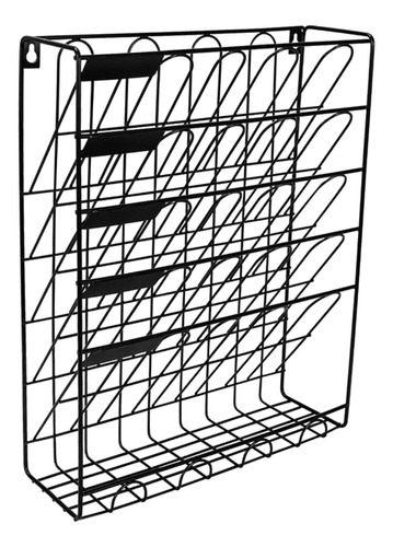 Archivador De 6 Niveles, Práctico Estante Montado En La