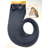 Cabelo Orgânico Tic Tac Liso 4telas 70cm Fio Aceita Chapinha