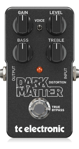 Tc Electronic Dark Matter Distortion Pedal Guitarra Análogo