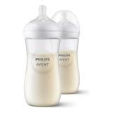 Mamaderas Natural Response Philips Avent Scy906/02 3m+ 330ml Color Blanco