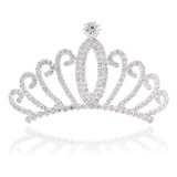 Tiara Coroa Infantil Princesa Aniversário Festa Pentes Lindo