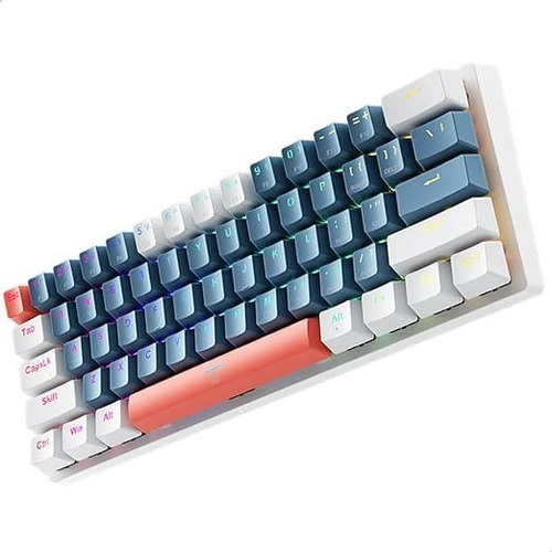 Teclado Machenike K500-b61 Rgb Qwerty Huano Red.