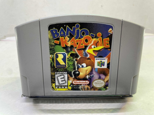 Banjoo Kazooie | Nintendo 64 Original Portada Custom