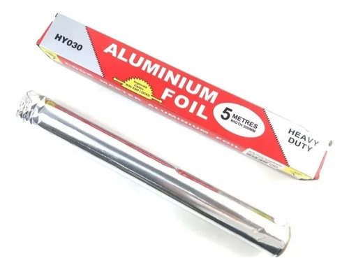 Papel Aluminio Para Envolver Alimentos De 5 Metros 