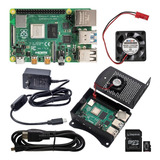 Raspberry Pi4 2gb Carcasa Ventilador Soporte Vesa Pi 4 B Kit