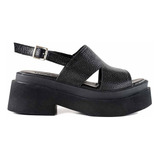 Sandalia Zapato Cuero Briganti Mujer Hebilla - Mcsd04759