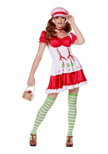 Strawberry Shortcake, Disfraz/cosplay Rosita Fresita, Mujer