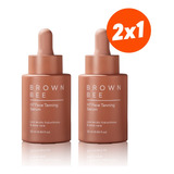 Autobronceante Serum Facial Con Hialuronico Brown Bee 2x1 