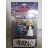 Chucky E Tiffany Brinquedo Assassino Toony Terrors Neca 