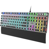 Fiodio Teclado Gamer Mecanico Anti- Ghosting Black Switch