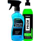 Removedor Manchas Chuva Acida + Limpa Vidros Espelho Vonixx